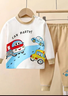 Un ensemble PYJAMAS doux, pratique et tendance pour votre bébé 