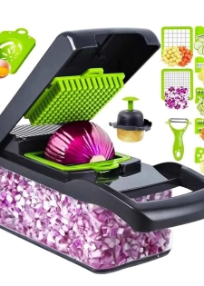 Découvre la découpeuse multifonction de légumes 