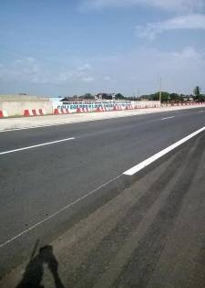 Terrain en bordure de route   1500m²  Assinie Assouinde