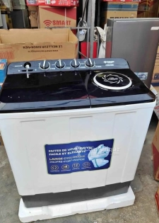 Machine à laver et sèche linge smart 12kg semi-automatique