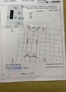 Terrain commercial 6988 m2 - Cocody-angr