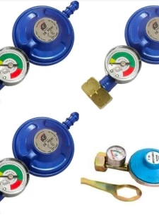 Pack Sécurité Gaz – Détenteur avec Baromètre + Raccords de Qualité