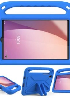 For Lenovo Tab M8 4th / 3th / 2th Gen Handle Portable EVA Shockproof Tablet Case(Blue)