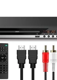 Lecteur DVD CD Vidéo Full HD 1080P, Lecteur De Disque De Protection Des Yeux HD, Boîtier TV ...