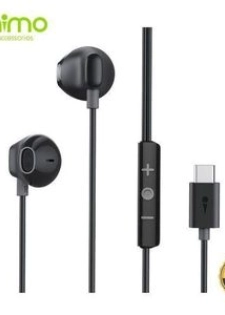 Oraimo Écouteurs Filaires Type C - Noir