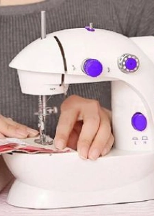 Machine a Coudre électrique - Portable - 12 Points différents - Mini Machine a Coudre -...