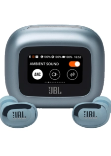 Ecouteur sans fil JBL Live Beam 3 - Audio spatial - IP55 - Réduction de bruit adaptative avec c
