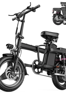 Vélo électrique pliable 48V 15Ah, 25-30MPH