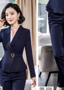 Importé - Ensemble Costume Femme D'Affaire Slim Décontracté 2 Pièces