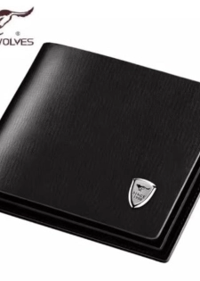 Importé - Portefeuille Homme en Cuir Véritable Haut De Gamme