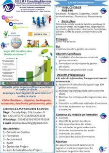 Formation en Gestion Des Stocks