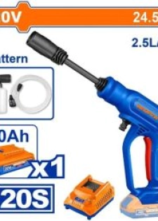 Nettoyeur Haute Pression sans Fil P20S 20V – 24,5 Bar – 1 Batterie 2Ah
