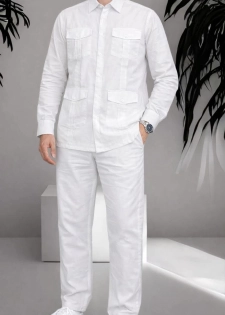 Ensemble lin hommes 