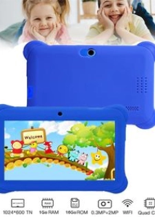 Tablette Android Pour Enfants - 7 Pouces - WiFi - 1 Go + 16 Go