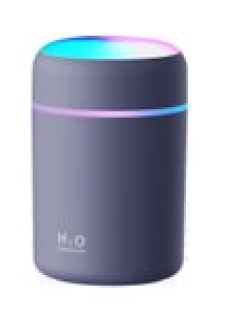 Mini Humidificateur Portable 300ml - Veilleuse LED