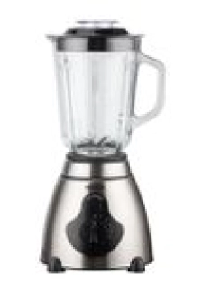 Nasco Mixeur 2 en 1 - 1.5L 300W - Acier Inox - Avec Broyeur