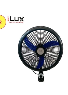 2 Ventilateurs Muraux 18 Pouces LXF-724 - 2 Hélices - Bleu