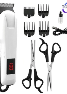 Tondeuses à cheveux pour hommes professionnelles - Tondeuses de barbier sans fil et avec fil po