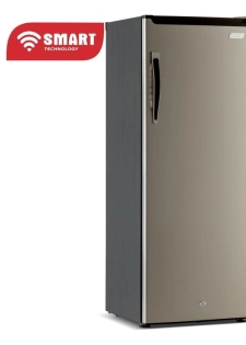 Congélateur Vertical Smart 190L - Design Argent