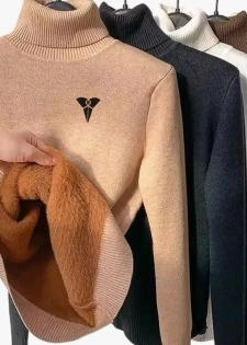 PULL COL ROULÉ 