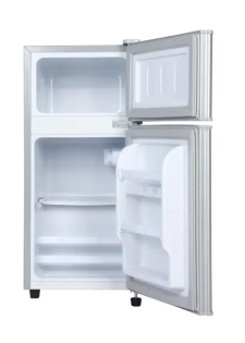 Réfrigérateur double portes Nasco – 102L – Économique – Un espace au congélateur –