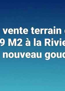 En vente terrain de 509 M2 à la Riviera Faya