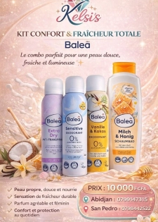 KIT CONFORT & FRAÎCHEUR TOTALE – BALEA