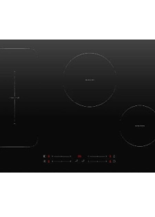 MIDEA PLAQUE A INDUCTION 3 ZONES DE CUISSON NOIR TACTILE - MC-8F7042G331
