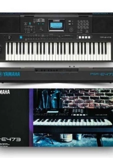 Piano Yamaha PSR-E473 - 758 Sons - 61 Touches - Pied inclus