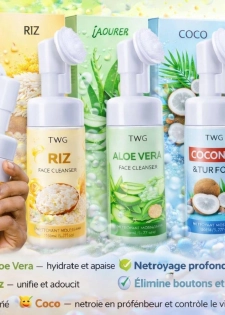 MOUSSE NETTOYANTE POUR VISAGE 