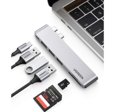 HUB Multiport 6 en 1 USB-C 3.0 UGREEN Pour Macbook