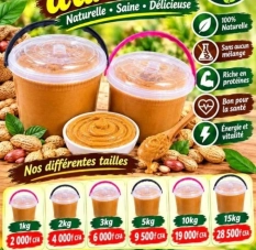 🥜 PÂTE D’ARACHIDE – 100% BIO, Naturelle et Délicieuse 