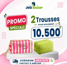 Trousses tendance à partir de 8.500 F CFA – Jolie Bazar