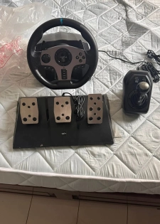 Simulateur de Conduite PXN V9 Avec volant pédalier et levier de vitess