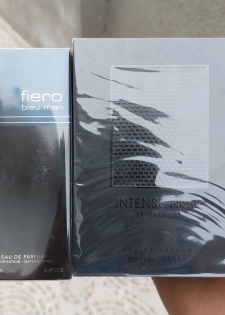 Duo Parfums Hommes Fiero Blue Man + Intense Noir - 18.500F